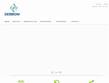 Tablet Screenshot of debbiom.com